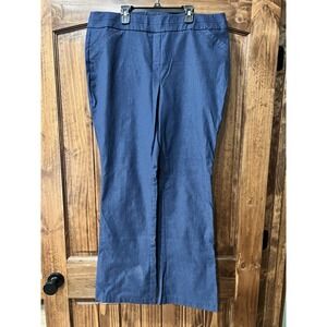 Kim Rogers Women's Navy Blue Dress Pants, Size 16W